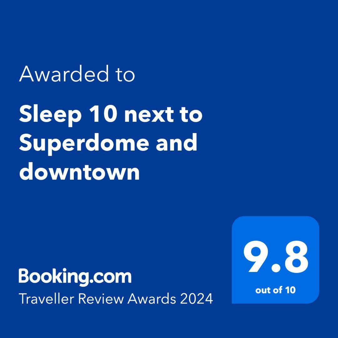 Sleep 10 Next To Superdome And Downtown Holiday home *